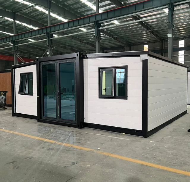 40Ft 30Ft 20Ft Prefab Expandable Container House Light Steel Folding Prefabricated Tiny Home Villa Foldable Modular House
