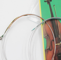 Corde de violoncelle enveloppée d'acier et de nylon d'emballage scellé de timbre doux de vibration uniforme professionnel