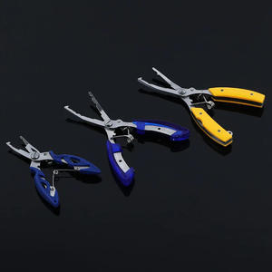 Alicates de pesca de acero inoxidable, tijeras multifuncionales para quitar anzuelos, duraderas para pesca y uso al aire libre - Product Image 1