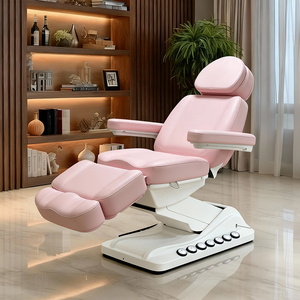 Spa bàn GiườNg Massage cho giường lông mi Chuyên gia thẩm mỹ Hydro mặt thẩm mỹ Salon Ghế cong ghế massage điện giường - Product Image 1