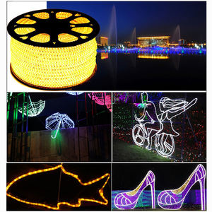 Cuerda de Luces <span class=keywords><strong>LED</strong></span> Redonda, Multicolor, Impermeable de PVC, a Bajo Precio, para Decoración Navideña - Product Image 6