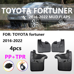 Guardabarros de Plástico para Toyota Fortuner 2016-2023, Color Negro, Compatibles con Modelos 16-23 - Product Image 4