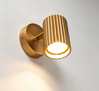 Lampe murale LED simple de style industriel rétro américain moderne, pour chambre à coucher, hôtel, utilisation au chevet du lit