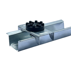 Système d'insonorisation, profilés <span class=keywords><strong>Omega</strong></span>, isolation acoustique, acier galvanisé, clip silencieux Rsic1 - Product Image 3