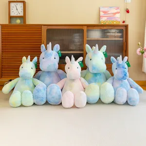 Magic color unicorn plush toy doll fantasy color rainbow pony doll anime plush and stuffed animals unicorn gift wholesale