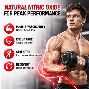 Polvo de L-Arginina y L-Citrulina Personalizado, Potenciador de Óxido Nítrico, Complejo de Aminoácidos, Apoyo para el Flujo Sanguíneo y la Musculatura, Nutrición Deportiva - Product Image 3