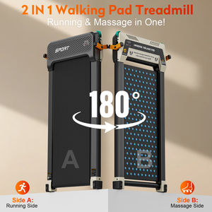 Dropshipping 사무실 아래 책상 워킹 패드 디딜 방아 2.5HP 가정용 워킹 패드 디딜 방아 LED 디스플레이 및 앱 제어 - Product Image 3