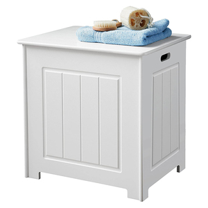 Nouveau design blanc Meuble sous-vasque moderne flottant et mural au-dessus des toilettes avec rangement - Product Image 5