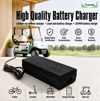 Chargeur de batterie pour voiturette de golf 48V 10A 20A, chargeur intelligent automatique pour batteries au plomb-acide et LiFePO4, OEM CE SAA