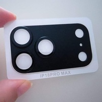Film de protection en verre trempé 9H pour caméra arrière des modèles 18 Pro/Pro Max avec fonctions anti-rayures et étanches