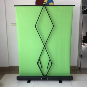 2x2M Rétractable Chromakey <span class=keywords><strong>Vert</strong></span> Écran Toile de <span class=keywords><strong>Fond</strong></span> Pliable Professionnel Vidéo Pull-up Portable <span class=keywords><strong>Fond</strong></span> Pliable - Product Image 3
