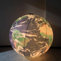 Planètes gonflables géantes Boules de lune Système solaire Décoration lumineuse Planètes gonflables Soleil Planète Ballon ballon ballon
