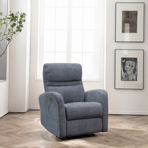 China Modern Theater Reclining <b>Sofa</b> Chair Electric Power Recliner Extendable Feature Fabric Upholstery Metal for Living Room - Product Image 4