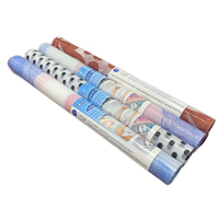 Tapis de protection d'étagère en EVA imprimé sur mesure 45 x 150 cm, antidérapant, pour tiroir et table, style classique, emballage en rouleau