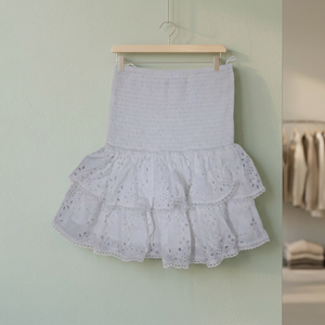 Falda de Algodón 100% para Mujer, Ropa Casual de Verano, Fabricante de Marca Privada OEM ODM - Product Image 1