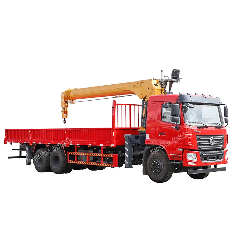 12ton idraulico manipolatore di sollevamento mobile camion gru montata