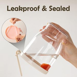 Contenitore Portatile Moderno in Plastica Senza BPA per Colazione, Tazza Personalizzata da Asporto per <span class=keywords><strong>Yogurt</strong></span>, Frutta, Cereali, Bevande Fredde, Cucina - Product Image 3