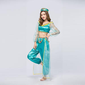 <span class=keywords><strong>Disfraz</strong></span> de Jasmin para Mujer, <span class=keywords><strong>Disfraz</strong></span> de Princesa Árabe, Exótico, India, Danza del Vientre, Halloween - Product Image 4
