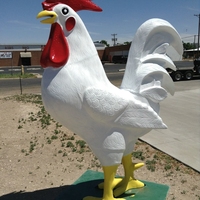 Sculpture de Coq Personnalisée de Grande Taille pour Décoration Extérieure de Ferme, Sculpture de Jardin et de Cour Paysagère