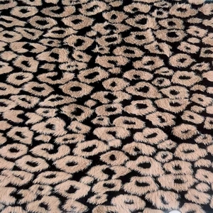 Nhà Máy Giá 100% polyester da động vật với "S" nổi Velboa vải cho sofa - Product Image 2