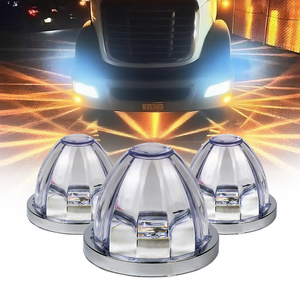 Mini luces LED <span class=keywords><strong>Lucas</strong></span> de sandía de alta potencia de 3W, 3/4 pulgadas, DOT 12-24V para camión, remolque, Color personalizado, iluminación Exterior/Interior del coche - Product Image 1