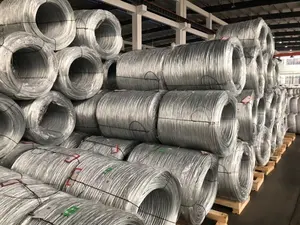 Galvanized Steel Wire For Manufacturing Hot Treatment And Zinc-Coating For Pickling Process Welding Service