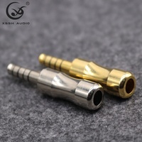 Prises de sortie équilibrées YIVO XSSH Audio OEM ODM Hi-end HIFI, conducteurs plaqués or/rhodium, écologiques, prise casque 4,4 mm