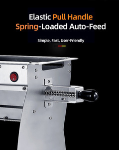 Trancheuse de pommes de terre commerciale Machine de coupe manuelle en acier inoxydable trancheuse de légumes torsion frites - Product Image 5