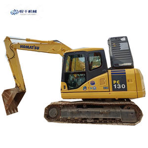 Excavadora Usada KOMATSU PC130-7 de 13 Toneladas, Excavadora de Segunda Mano PC110-7 PC120-8 PC200-8, Máquina Hidráulica Original de Alta Calidad - Product Image 1