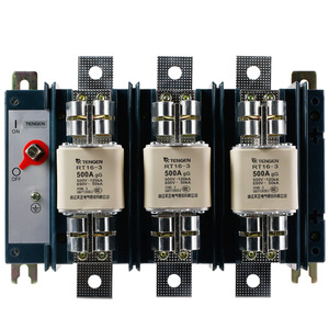 Tengen Hh15 QSA 400A 3P สวิตช์ตัดการเชื่อมต่อกับฟิวส์องค์ประกอบ380V กรอบพลาสติกติดต่อสีเงิน - Product Image 2