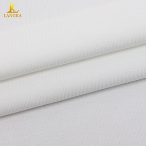 Tissu tricoté côtelé 1x1 en pur coton peigné 91% et élasthanne 9% 180 GSM - Doux et très extensible pour col, poignets, ourlets, t-shirts et sous-vêtements - Product Image 3
