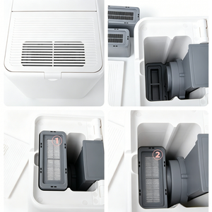 Composteur électrique silencieux de 2,8 L pour déchets alimentaires, petite machine de compostage de comptoir, nettoyage automatique, <span class=keywords><strong>pot</strong></span> intérieur antiadhésif - Product Image 6