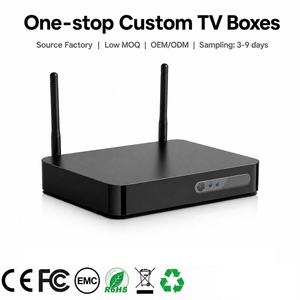 Boîtier <span class=keywords><strong>TV</strong></span> Android 11 4G LTE 4K Quad Core Amlogic S905X4 2 Go DDR4 16 Go EMMC USB 3.0 2T2R Double WiFi BT5.1 Décodage AV1 HDR10+ 2.1 - Product Image 1