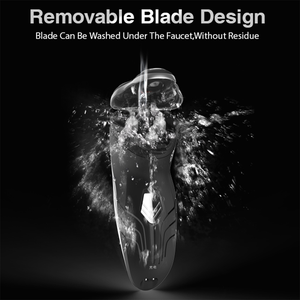PRITECH-<span class=keywords><strong>Afeitadora</strong></span> eléctrica recargable para hombre, impermeable, Triple cabezal, flotante, individual - Product Image 5