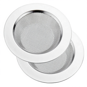 Stainless Steel Kitchen <b>Sink</b> <b>Strainer</b> Custom Logo Prints Round Dishwasher Safe Basin Basket Filter Filter Stopper Drainer Jali - Product Image 4