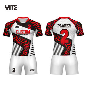<span class=keywords><strong>2020</strong></span> NO MOQ OEM Diseño de sublimación personalizado <span class=keywords><strong>Camiseta</strong></span> de <span class=keywords><strong>rugby</strong></span> Jersey <span class=keywords><strong>Rugby</strong></span> - Product Image 1