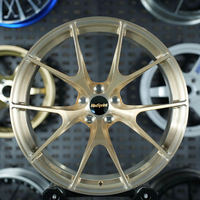 عجلات سبائك مطروقة ذهبية VS5RS مقاس 15-24 بوصة 5x120 5x114.3 لسيارات BMW M3 G80 ونيسان ألتيما وسوبارو ليجاسي وتويوتا كراون وهوندا أبكس