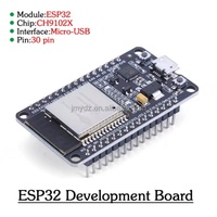 Placa de Desarrollo ESP-32 WIFI + BLE 2 en 1, CPU de Doble Núcleo, Bajo Consumo, 2.4 GHz HKST, Último Modelo
