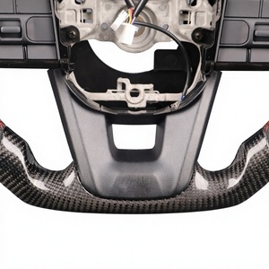 พวงมาลัยรถสปอร์ตสีดำสำหรับ Toyota Land Cruiser Camry Acv40 <span class=keywords><strong>TRD</strong></span> Supra A91 G80 MK3 - Product Image 4