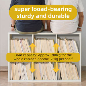 Estantería Abierta para Sala de Estar y Oficina, Organizador de Estantes Independientes, Estantería Modular, Directo de Fábrica - Product Image 5