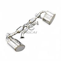 Sistema de Escape Catback con Tubo en X de Acero Inoxidable T304 para Porsche 911 993 3.6L 1993-1997, Silenciador de Alto Rendimiento, 100% Compatible