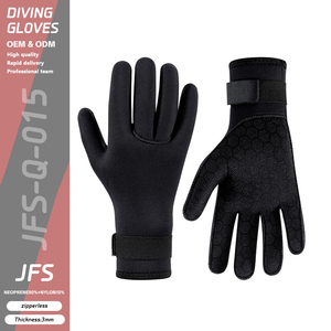 Gants de plongée en néoprène de 3 mm, chaussettes de plongée imperméables antidérapantes, chaussettes thermiques extensibles douces pour la plongée en apnée/le surf/le <span class=keywords><strong>kayak</strong></span>/la plage - Product Image 1