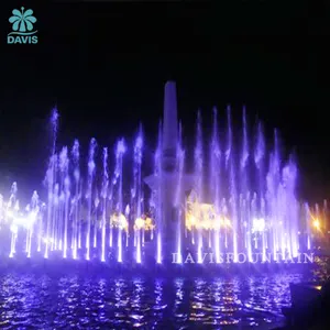 Davis Fountain 1 Stop Service Water Dancing Fountain Outdoor Landscape Modern Music Fountain