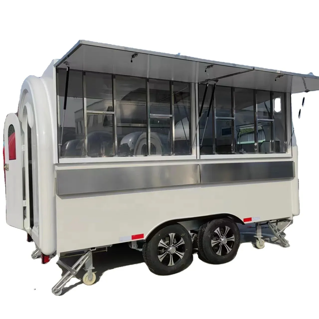 Silang SL-6C Mobiele Food Truck Hotdog En Koffie Ijs Bier Bar Voor Street Food Service