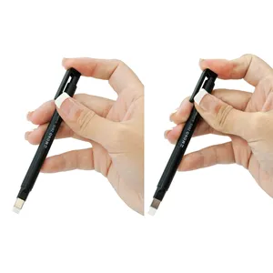 Replaceable Rubber Cores cartoon round Precision Tip Pen-Style Erasers for kids