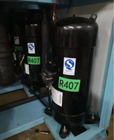 Machine de refroidissement à vis automatique industrielle à eau, fabriquée en Chine, 30HP/60HP/120HP avec pompe et engrenage
