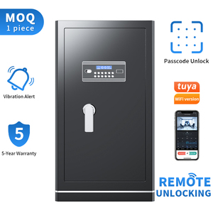Safe <strong>Box</strong> Luxury Solid Steel Safe <strong>Box</strong> <strong>for</strong> Money Home Office Bank Heavy Duty <strong>Fireproof</strong> Safe Locker Large Storage Space Safe <strong>Box</strong> - Product Image 2