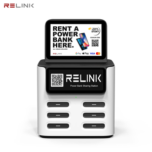แบตเตอรี่สำรองแบบเช่า Relink CS-S06 Pro 6 ช่อง หน้าจอสัมผัส ความจุ 8000mAh ดีไซน์บางเฉียบ กำลังไฟ 40W แบตเตอรี่ลิเธียมโพลิเมอร์ ได้รับการรับรองมาตรฐาน CE - Product Image 2