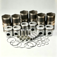 Kit de Reconditionnement Complet Quatre Pièces pour Moteur Diesel DL06/D06 : Chemise de Cylindre, Segment de Piston, Axe de Piston – Pièces de Remplacement de Haute Qualité, Alésage 100mm