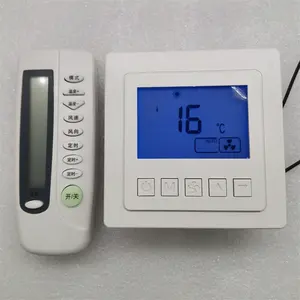 中央空调温控器控制面板液晶温控器开关风扇线圈开关液晶温控器面板